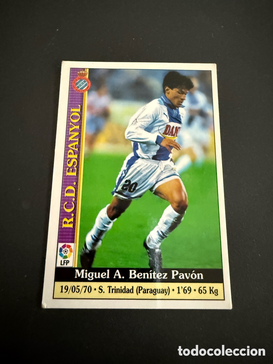 Cromos de f&uacute;tbol: MUNDICROMO 2000. n 124 BEN&Iacute;TEZ ( Espanyol)