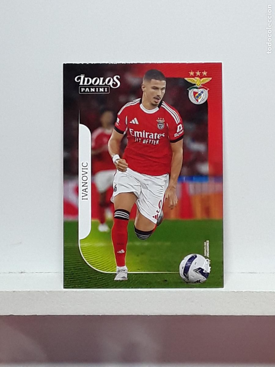 Cromos de f&uacute;tbol: PORTUGUES 2025 2026 IDOLOS 25 26 CROMO PANINI FUTEBOL N 35 BENFICA FRANJO IVANOVIC