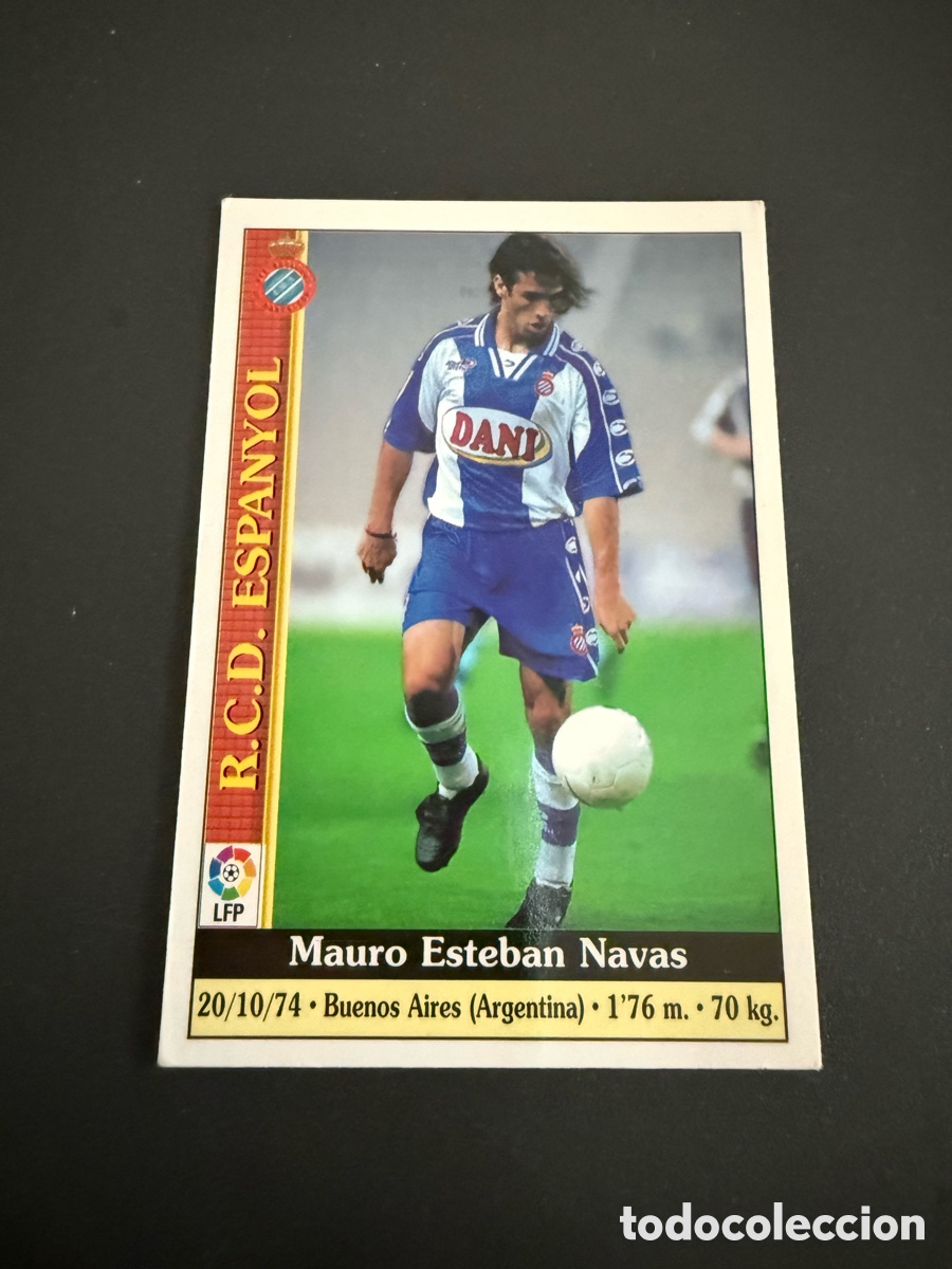 Cromos de f&uacute;tbol: MUNDICROMO 2000. n 126. NAVAS ( Espanyol)