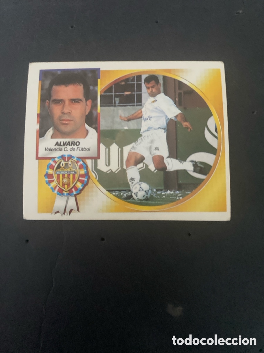 Cromos de f&uacute;tbol: Cromo liga 94/95 Valencia nunca pegado