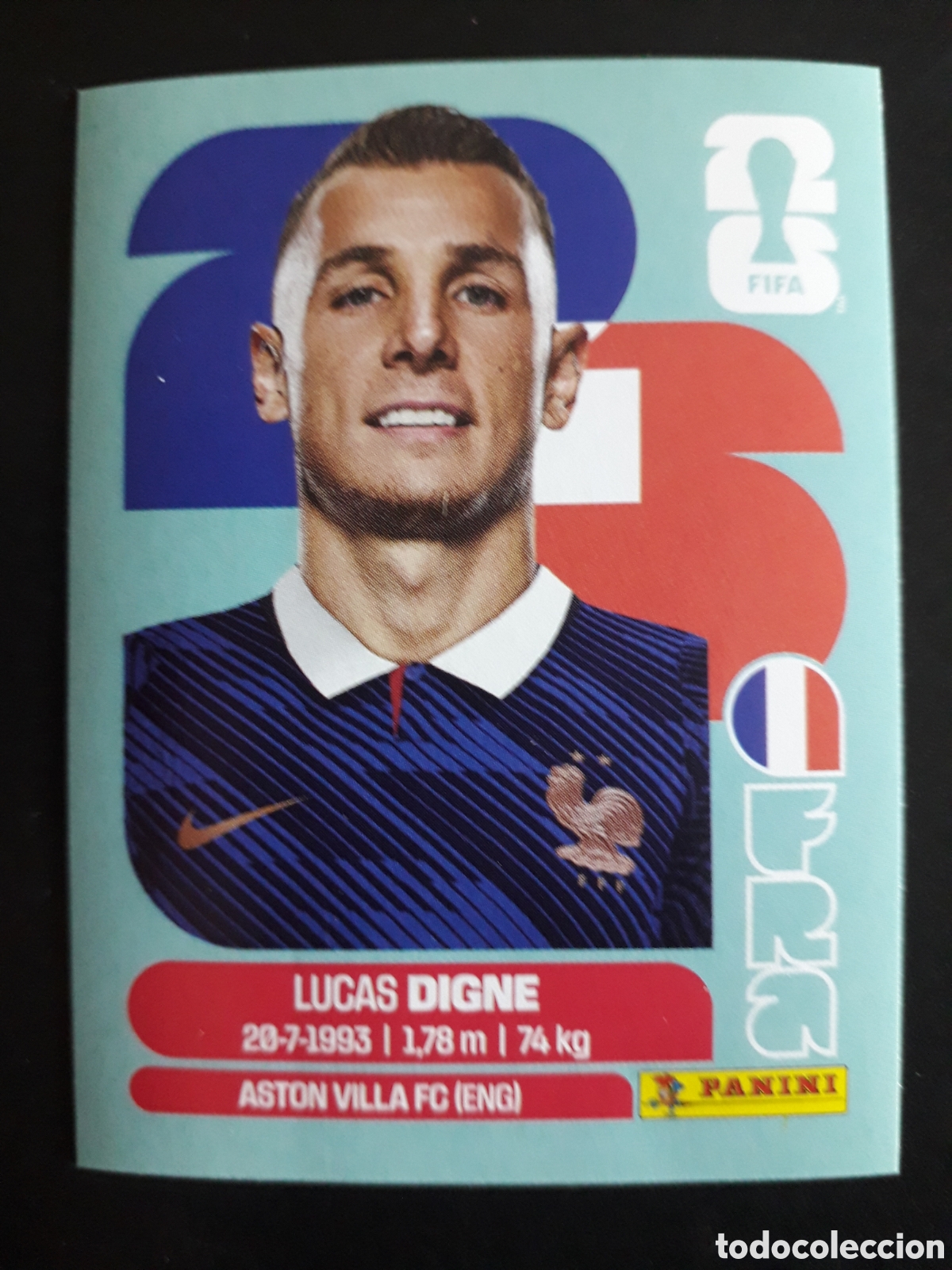 Cromos de f&uacute;tbol: DIGNE FRANCIA FRA 8 MUNDIAL F&Uacute;TBOL 2026 FIFA WORLD CUP PANINI SIN PEGAR PEDIDO M&Iacute;NIMO 3&euro;