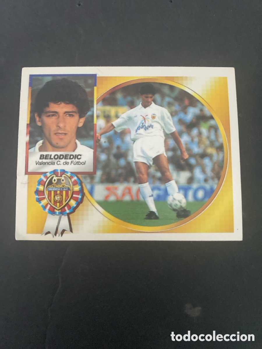 Cromos de f&uacute;tbol: Cromo liga 94/95 Valencia baja nunca pegado