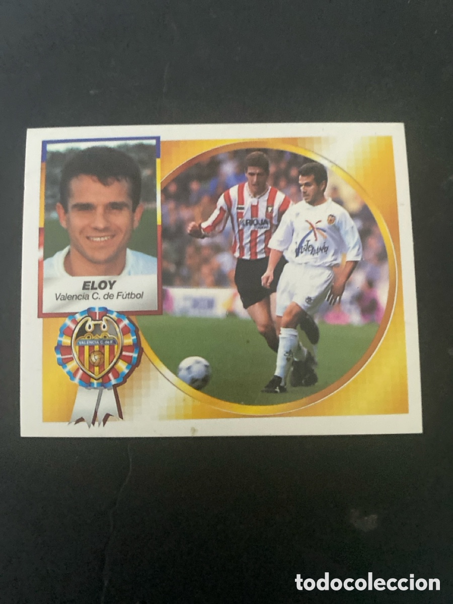 Cromos de f&uacute;tbol: Cromo liga 94/95 Valencia nunca pegado