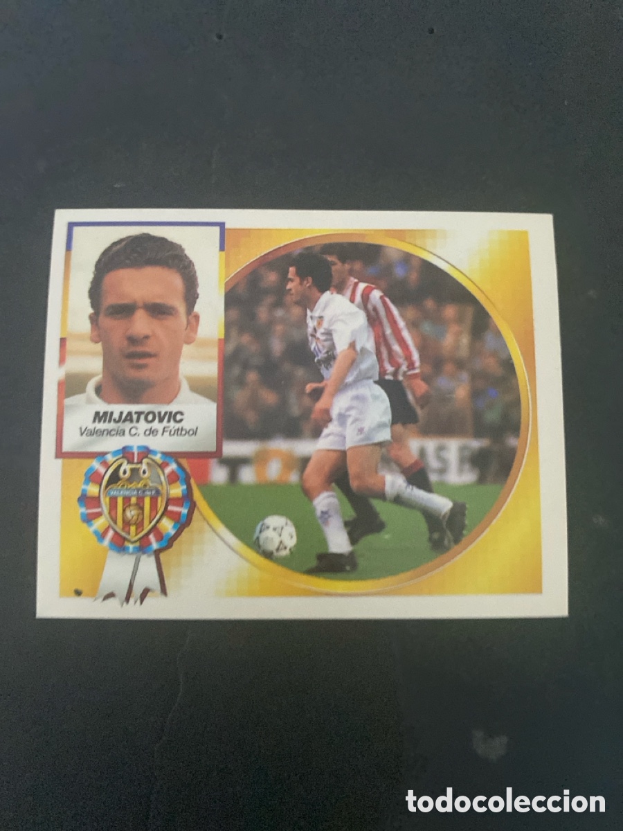 Cromos de f&uacute;tbol: Cromo liga 94/95 Valencia nunca pegado