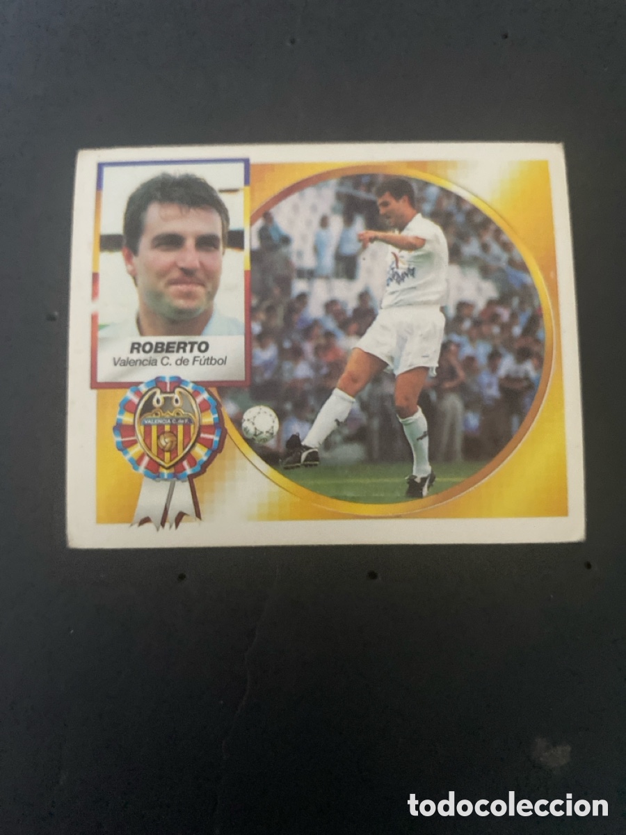 Cromos de f&uacute;tbol: Cromo liga 94/95 Valencia nunca pegado