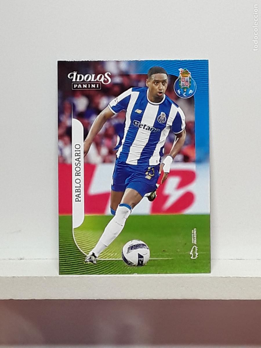 Cromos de f&uacute;tbol: PORTUGUES 2025 2026 IDOLOS 25 26 CROMO PANINI FUTEBOL N 45 PORTO PABLO ROSARIO MA&Ntilde;ON PAULINO