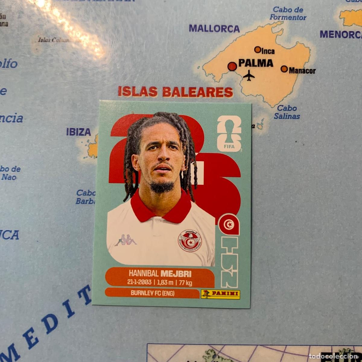 Cromos de f&uacute;tbol: T&uacute;nez n&uacute;mero 14 cromo panini Mundial Fifa World Cup 2026