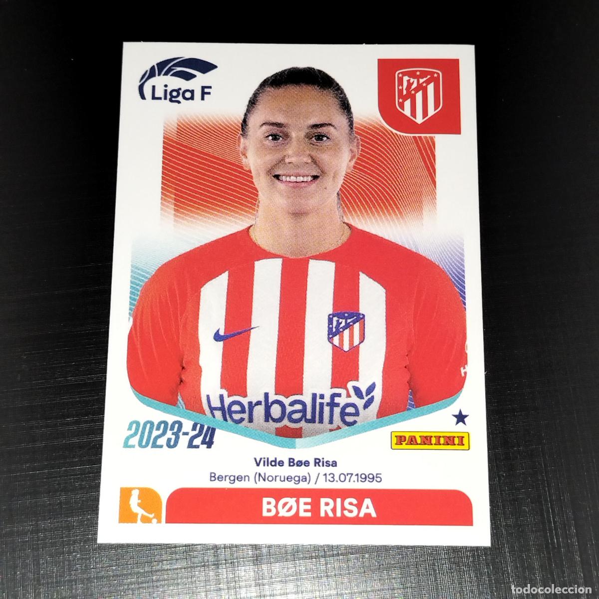 Cromos de Futebol: N&ordm; 31 A BOE RISA AT ATLETICO DE MADRID CROMOS LIGA F FEMENINA PANINI 2023 2024 23 24