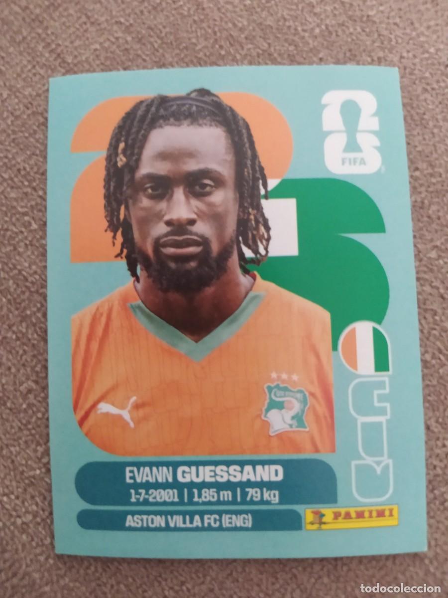 Cromos de Futebol: CIV 19 Evann GUESSAND Costa de Marfil mundial 2026 panini
