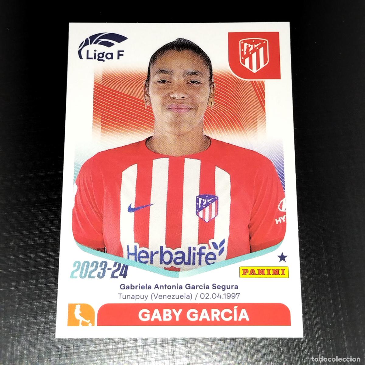 Cromos de Futebol: N&ordm; 33 GABY GARCIA AT ATLETICO DE MADRID CROMOS LIGA F FEMENINA PANINI 2023 2024 23 24