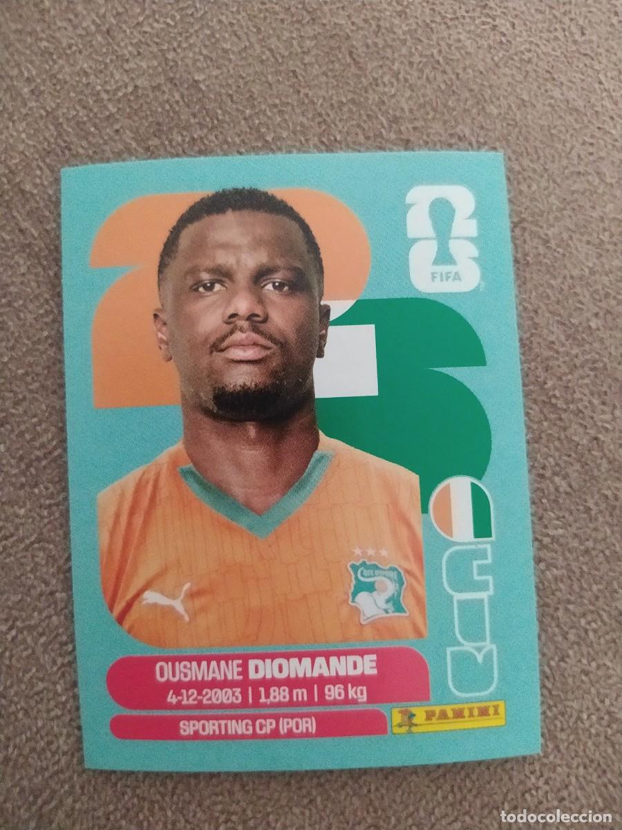 Cromos de Futebol: CIV 09 Ousmane DIOMANDE 9 Costa de Marfil mundial 2026 panini