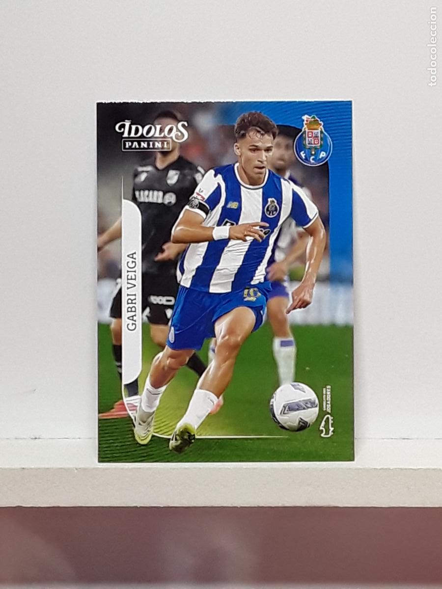 Cromos de f&uacute;tbol: PORTUGUES 2025 2026 IDOLOS 25 26 CROMO PANINI FUTEBOL N 49 PORTO GABRIEL VEIGA NOVAS