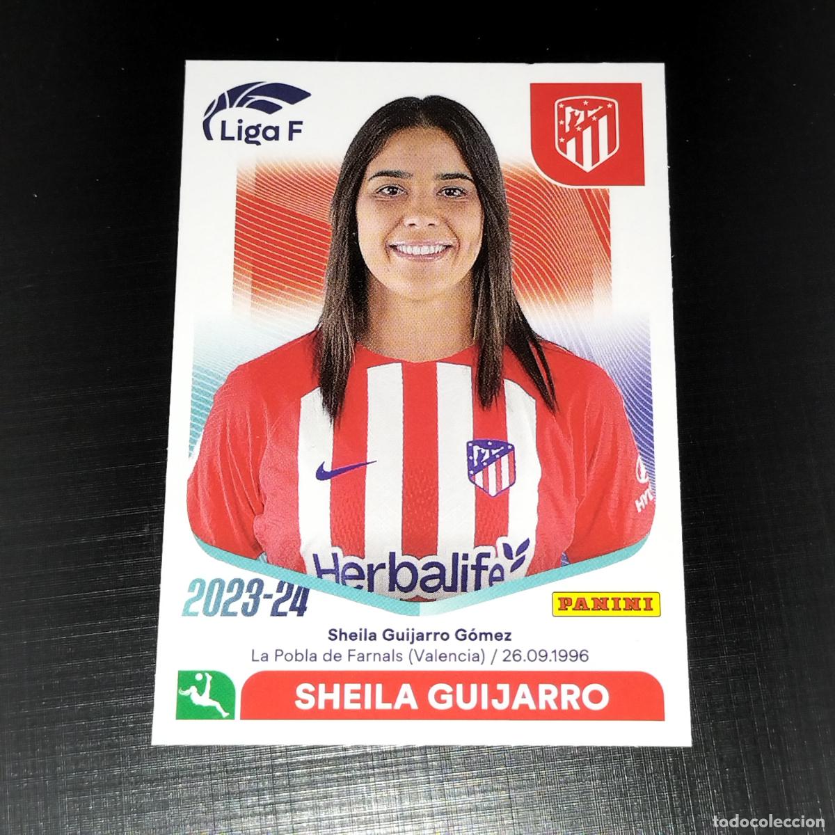 Cromos de f&uacute;tbol: N&ordm; 41 SHEILA GUIJARRO AT ATLETICO DE MADRID CROMOS LIGA F FEMENINA PANINI 2023 2024 23 24