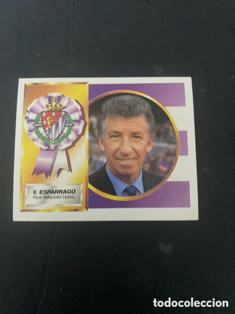 Cromos de f&uacute;tbol: Cromo liga 94/95 Real Valladolid nunca pegado