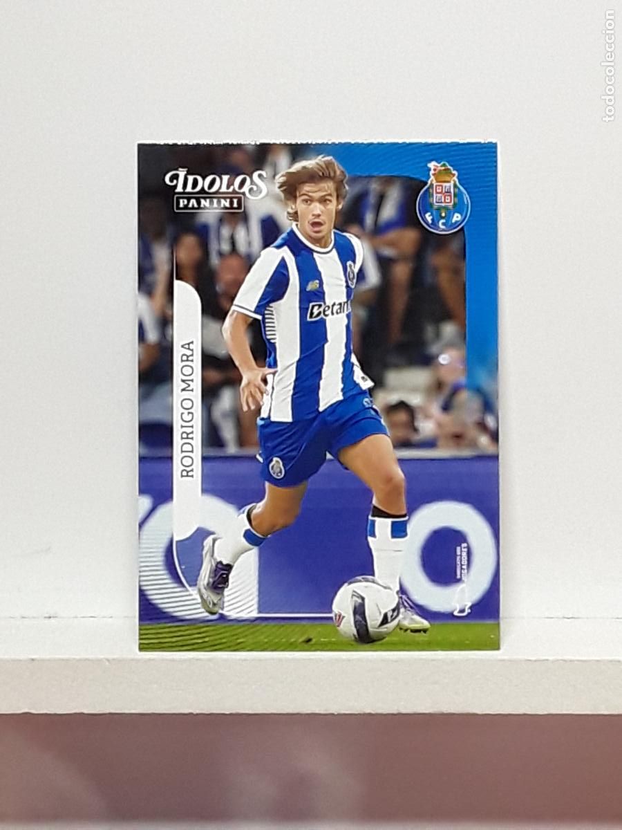 Cromos de f&uacute;tbol: PORTUGUES 2025 2026 IDOLOS 25 26 CROMO PANINI FUTEBOL N 51 PORTO RODRIGO MORA CARVALHO