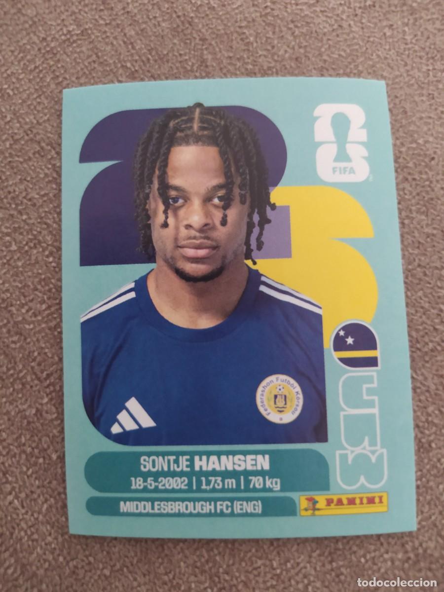 Cromos de f&uacute;tbol: CUW 20 Sontje HANSE Cura&ccedil;ao Curasao mundial 2026 panini