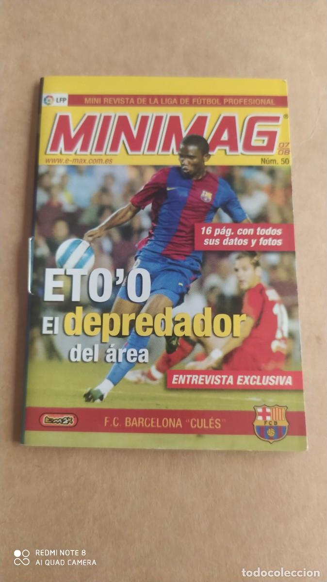 Cromos de Futebol: BARCELONA ETO&acute;O MINIMAG 2007 2008 - 07 08 N1