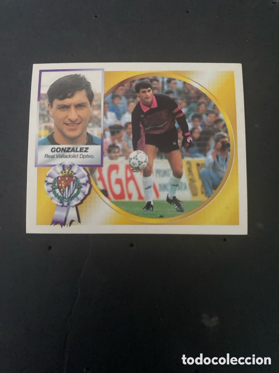 Cromos de Futebol: Cromo liga 94/95 Real Valladolid nunca pegado