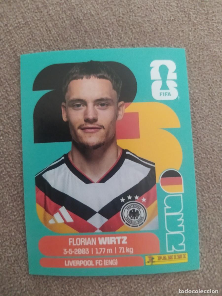 Cromos de Futebol: GER 11 Florian WIRTZ Alemania mundial 2026 panini