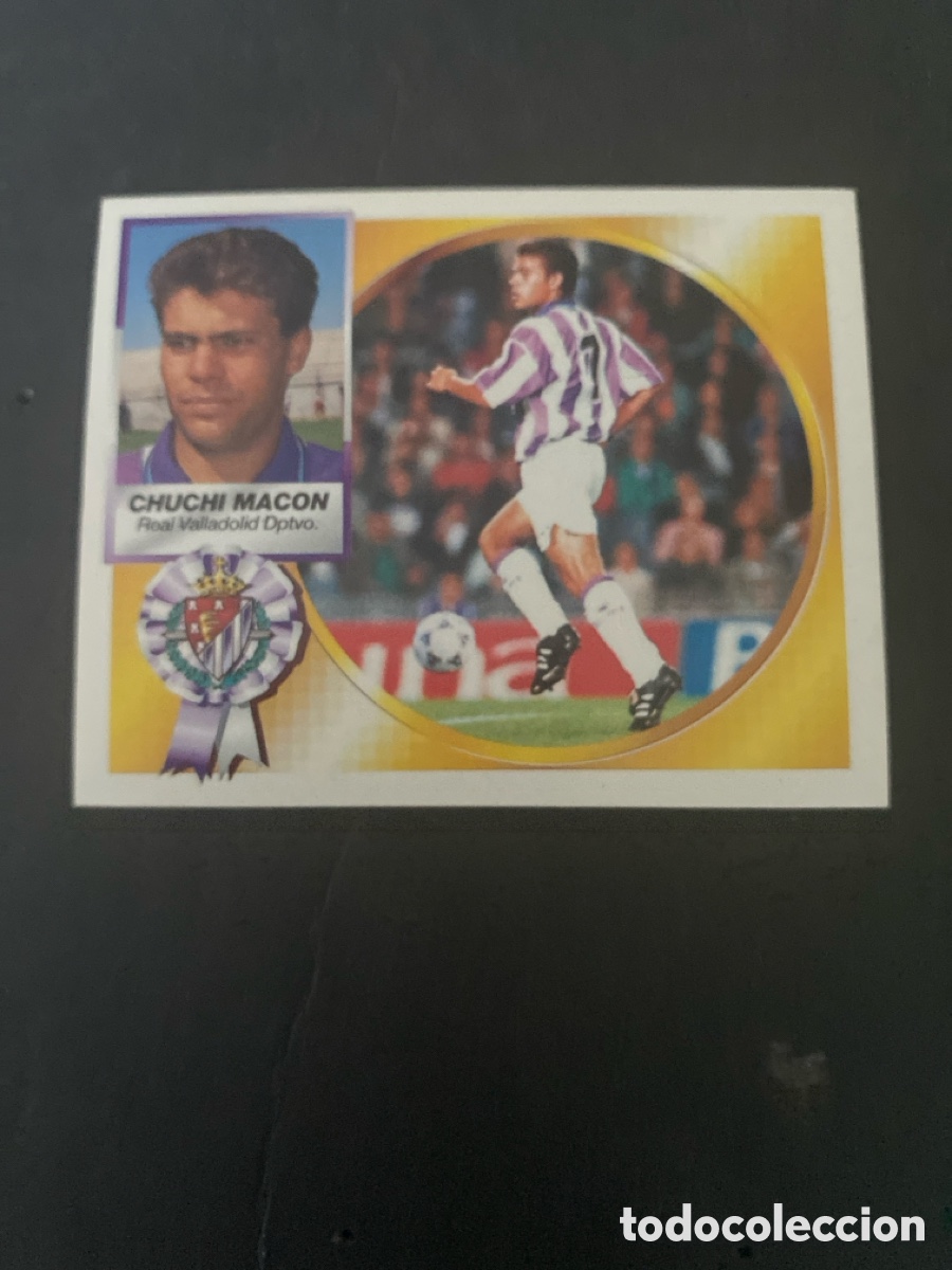 Cromos de Futebol: Cromo liga 94/95 Real Valladolid nunca pegado