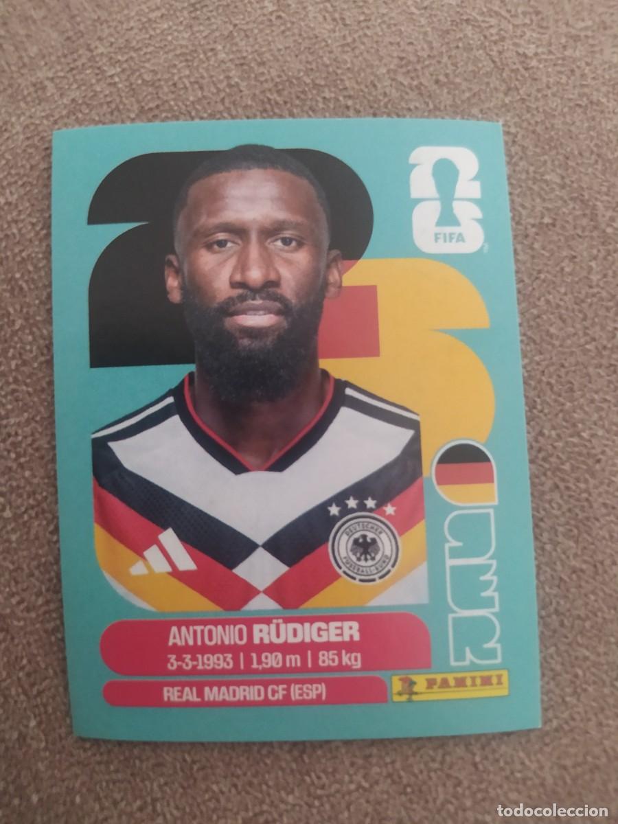 Cromos de Futebol: GER 06 Antonio RUDIGER 6 Alemania mundial 2026 panini