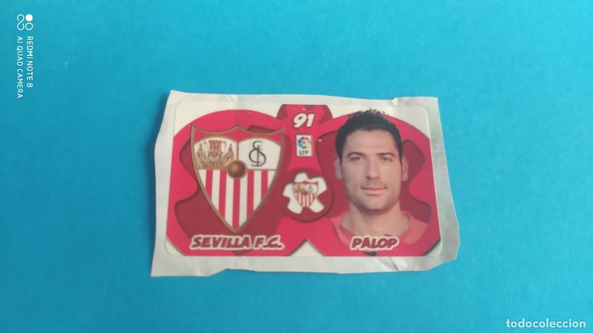 Fu&szlig;ball-Sticker: SEVILLA 91 ESCUDO SEVILLA PALOP CHICLE LIGA 2006 2007 N1
