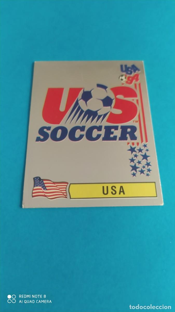 Cromos de f&uacute;tbol: USA 20 ESCUDO MUNDIAL USA 94 PANINI N1
