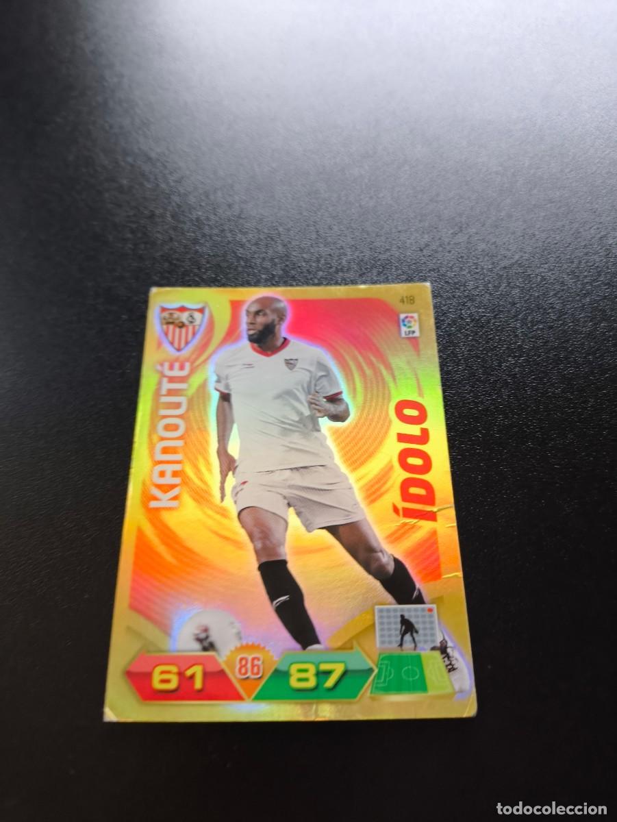 Cromos de f&uacute;tbol: 418 KANOUTE SEVILLA IDOLO PANINI LIGA ADRENALYN TEMPORADA 2011 2012 11 12 ALBUM NO ESTE