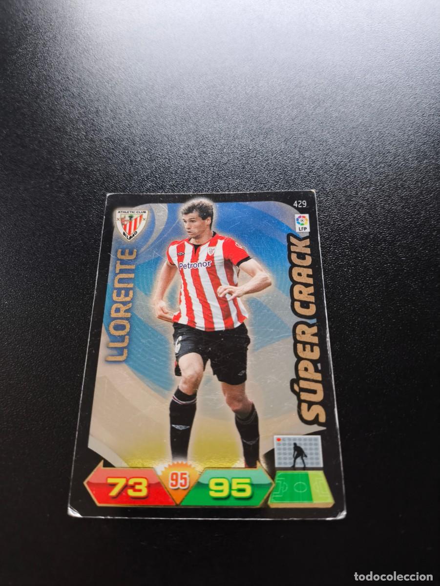Fu&szlig;ball-Sticker: 429 LLORENTE ATHLETIC BILBAO SUPER CRACK PANINI LIGA ADRENALYN TEMPORADA 2011 2012 11 12 N ESTE