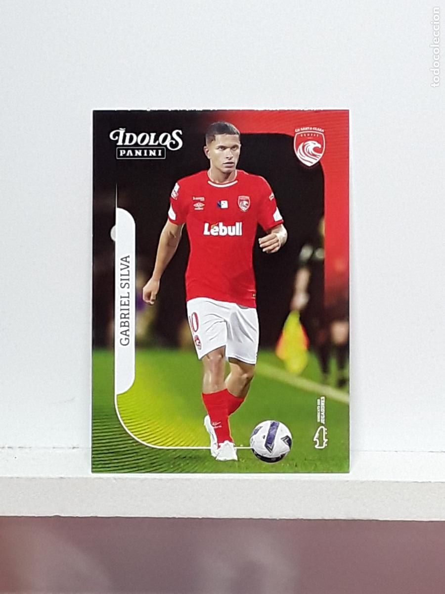 Cromos de f&uacute;tbol: PORTUGUES 2025 2026 IDOLOS 25 26 CROMO PANINI FUTEBOL N 71 SANTA CLARA GABRIEL SILVA