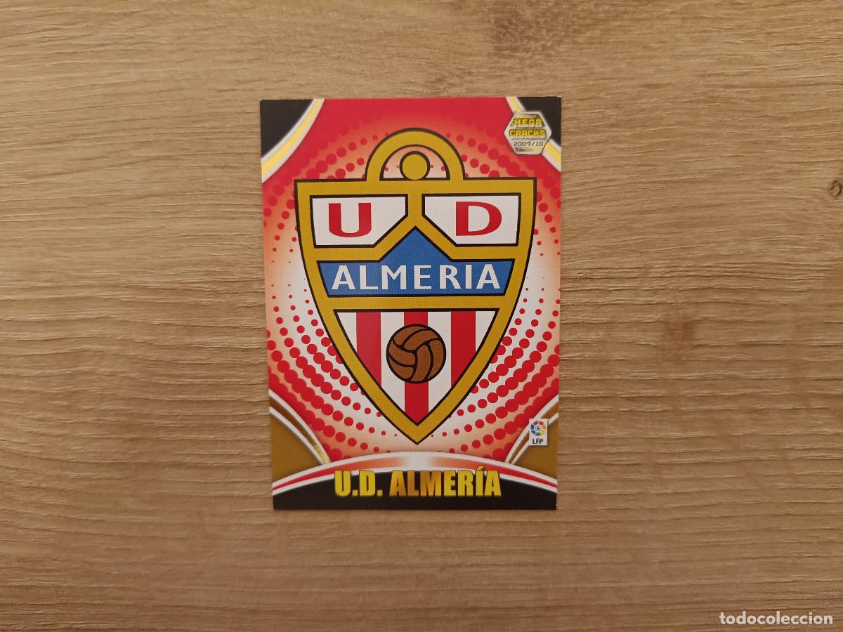 Cromos de f&uacute;tbol: CROMO DE FUTBOL PANINI ESCUDO 1 ALMERIA MEGACRACKS 2009 2010 09 10 D726