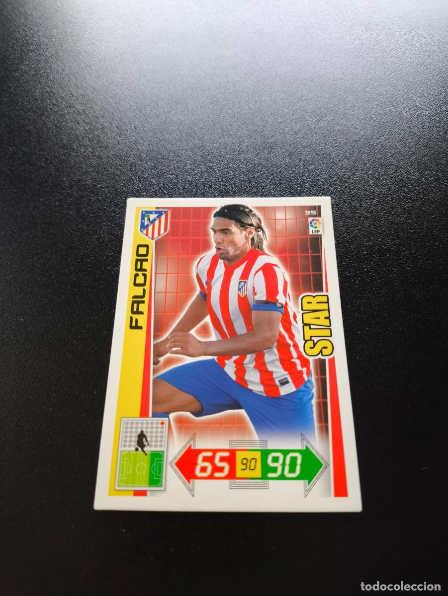 Cromos de f&uacute;tbol: 35 FALCAO STAR ATLETICO DE MADRID PANINI LIGA ADRENALYN TEMPORADA 2012 2013 12 13 NO ESTE