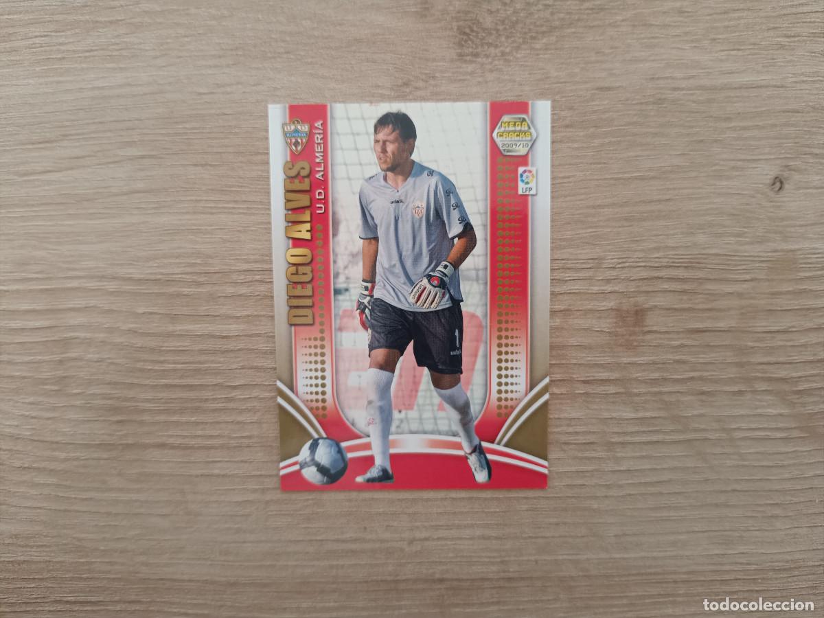 Cromos de f&uacute;tbol: CROMO DE FUTBOL PANINI DIEGO ALVES 2 ALMERIA MEGACRACKS 2009 2010 09 10 D726