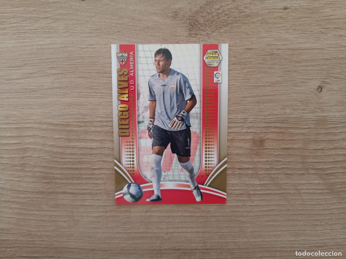 Cromos de f&uacute;tbol: CROMO DE FUTBOL PANINI DIEGO ALVES 2 ALMERIA MEGACRACKS 2009 2010 09 10 D726