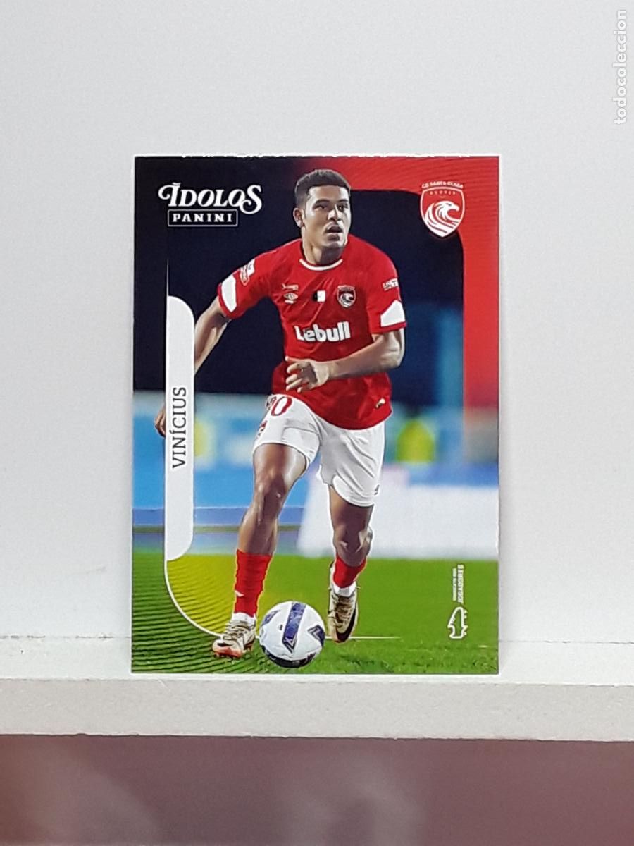 Cromos de f&uacute;tbol: PORTUGUES 2025 2026 IDOLOS 25 26 CROMO PANINI FUTEBOL N 72 SANTA CLARA VINICIUS LOPES DA SILVA