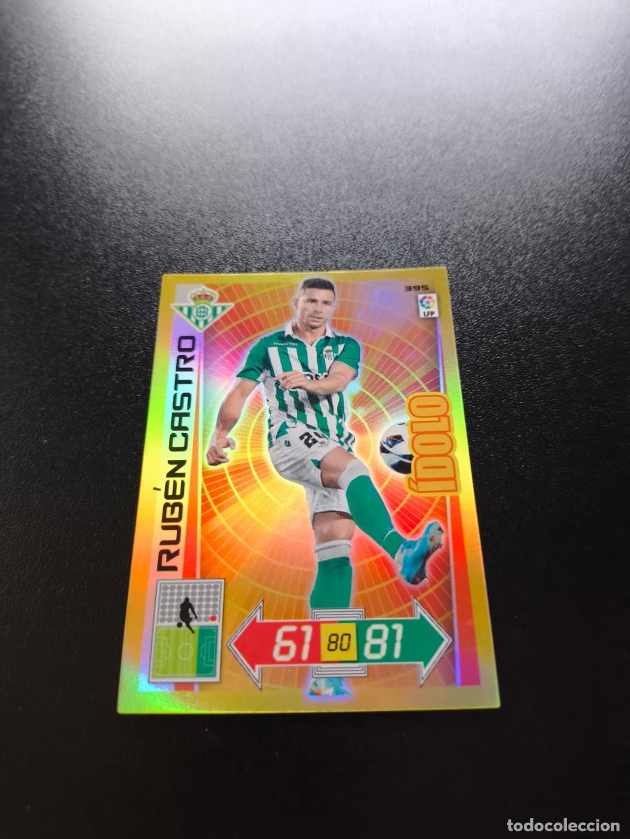 Fu&szlig;ball-Sticker: 395 RUBEN CASTRO BETIS IDOLO PANINI LIGA ADRENALYN TEMPORADA 2012 2013 12 13 NO ESTE