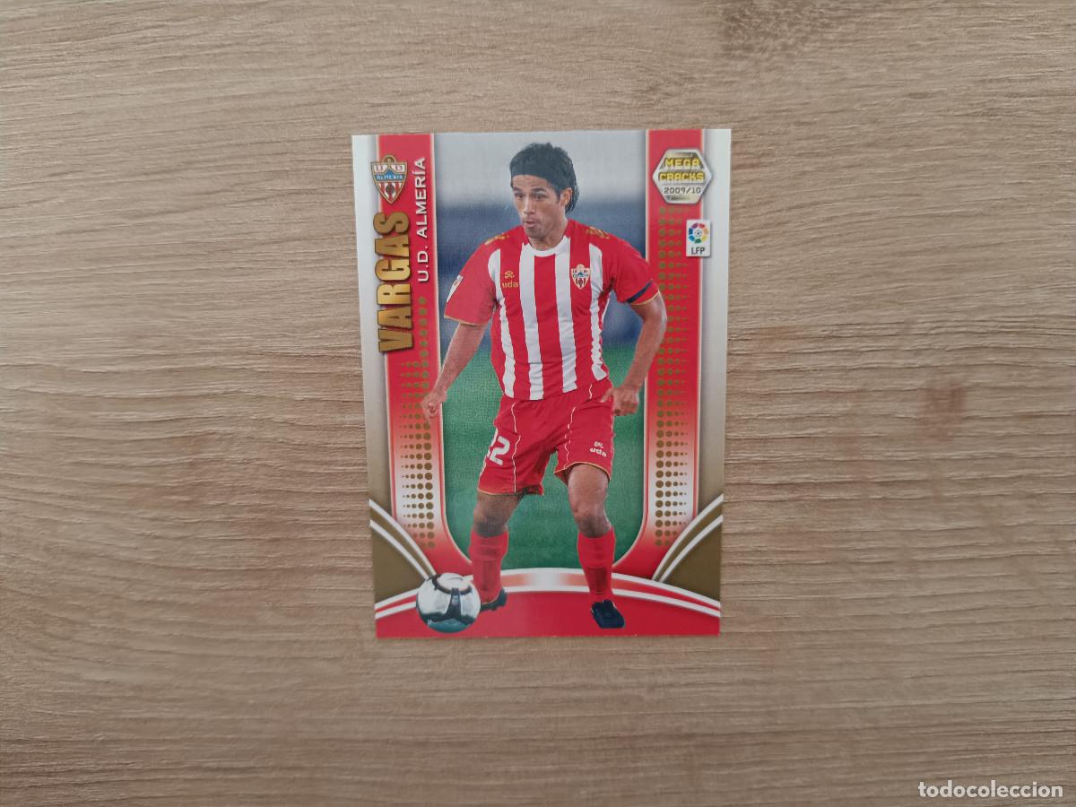 Figurine di Calcio: CROMO DE FUTBOL PANINI VARGAS 10 ALMERIA MEGACRACKS 2009 2010 09 10 D726