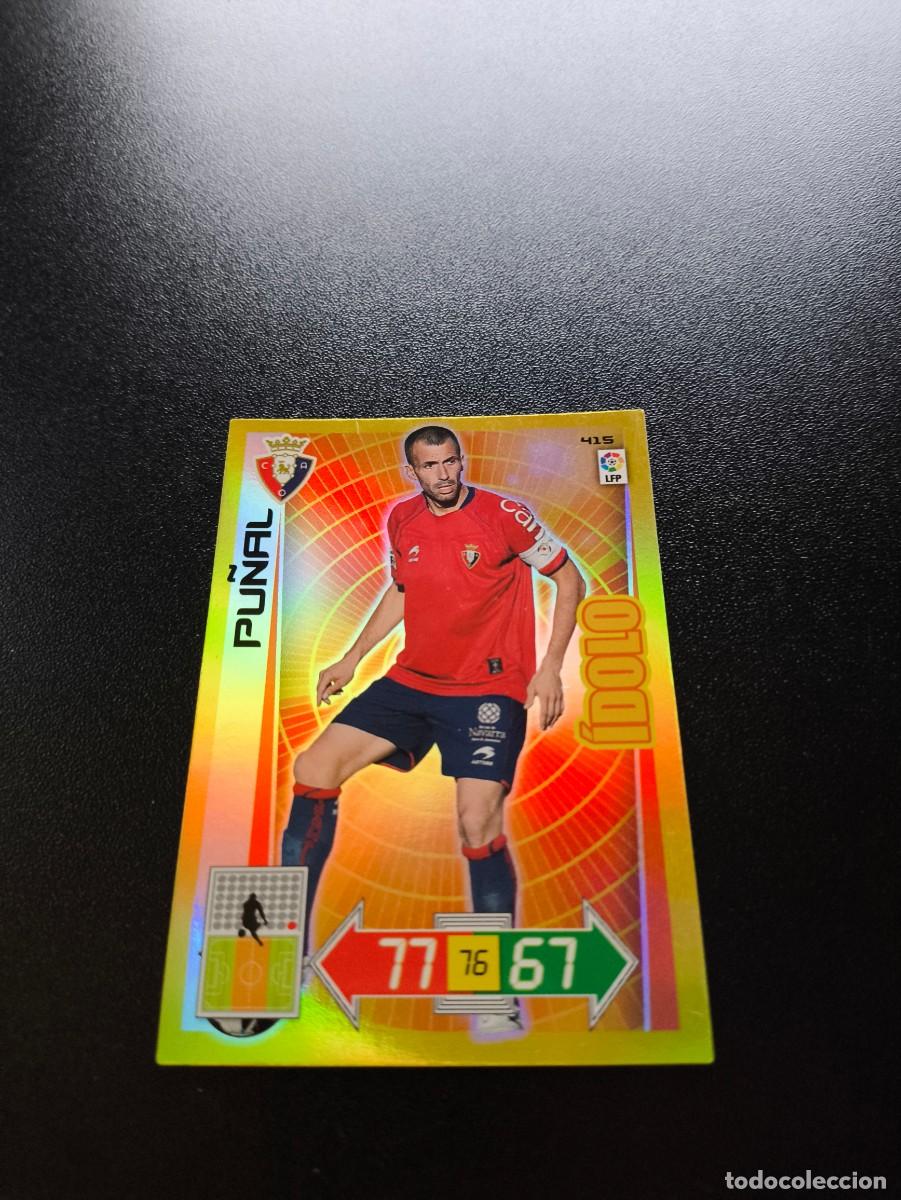 Figurine di Calcio: 415 PU&Ntilde;AL OSASUNA IDOLO PANINI LIGA ADRENALYN TEMPORADA 2012 2013 12 13 NO ESTE
