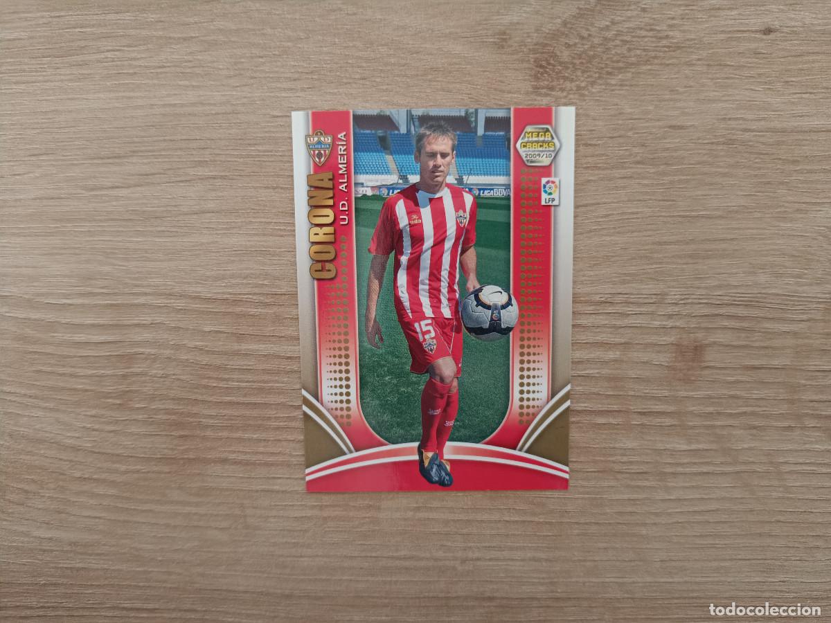 Cromos de f&uacute;tbol: CROMO DE FUTBOL PANINI CORONA 12 ALMERIA MEGACRACKS 2009 2010 09 10 D726