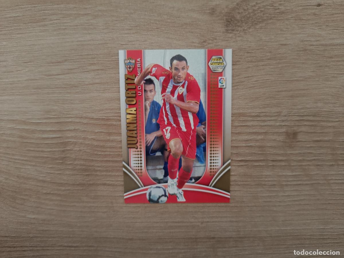 Cromos de f&uacute;tbol: CROMO DE FUTBOL PANINI JUANMA ORTIZ 13 ALMERIA MEGACRACKS 2009 2010 09 10 D726