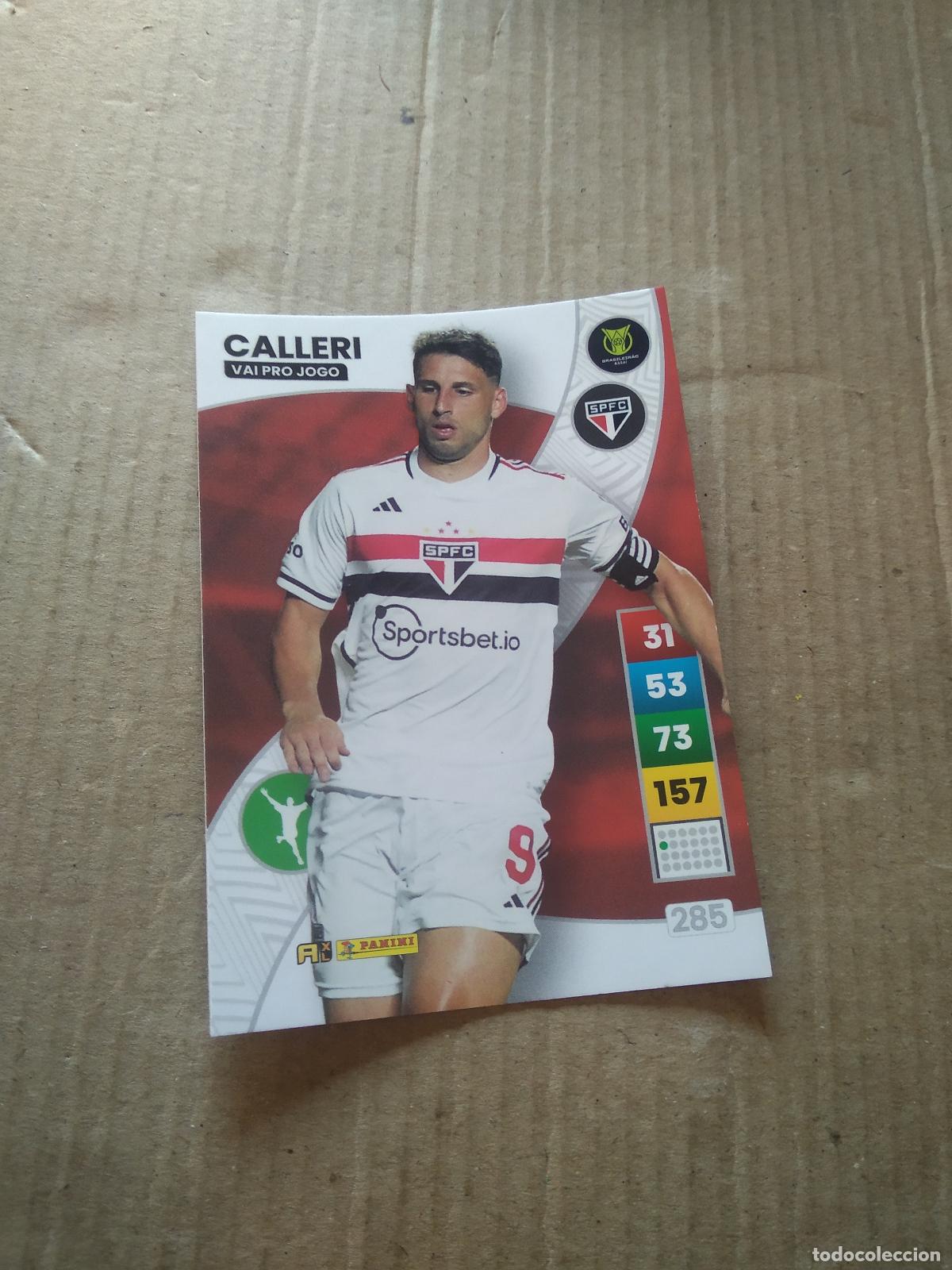 Cromos de f&uacute;tbol: 285 CALLERI SAO PAULO CROMO FUTBOL PANINI ADRENALYN LIGA BRASIL 2023 BRASILEIRAO