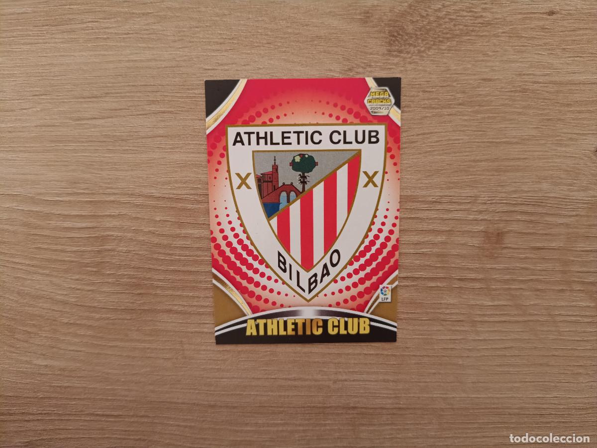 Cromos de f&uacute;tbol: CROMO DE FUTBOL PANINI ESCUDO 19 ATHLETIC BILBAO MEGACRACKS 2009 2010 09 10 D726