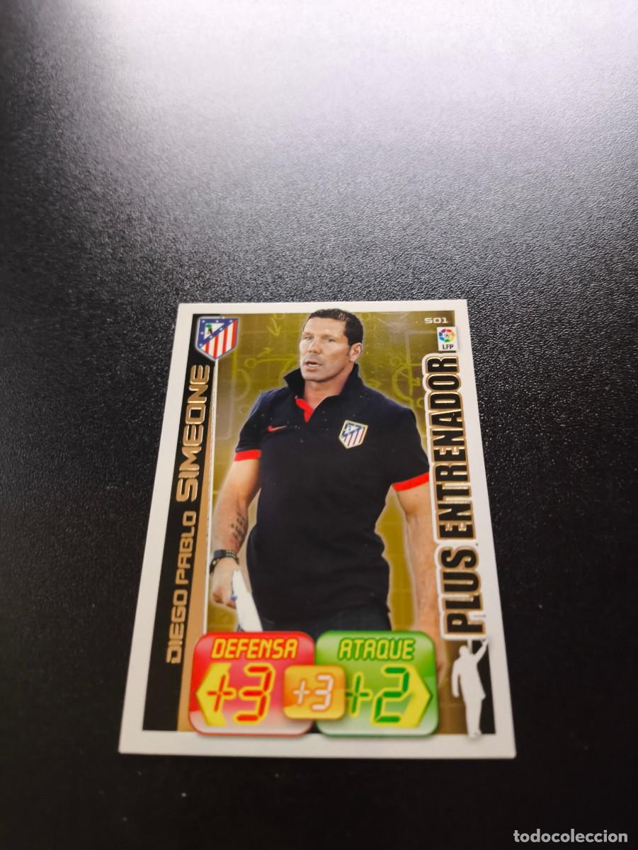 Cromos de Futebol: 501 SIMEONE ATLETICO MADRID PLUS ENTRENADOR PANINI LIGA ADRENALYN TEMPORADA 2012 2013 12 13 NO ESTE