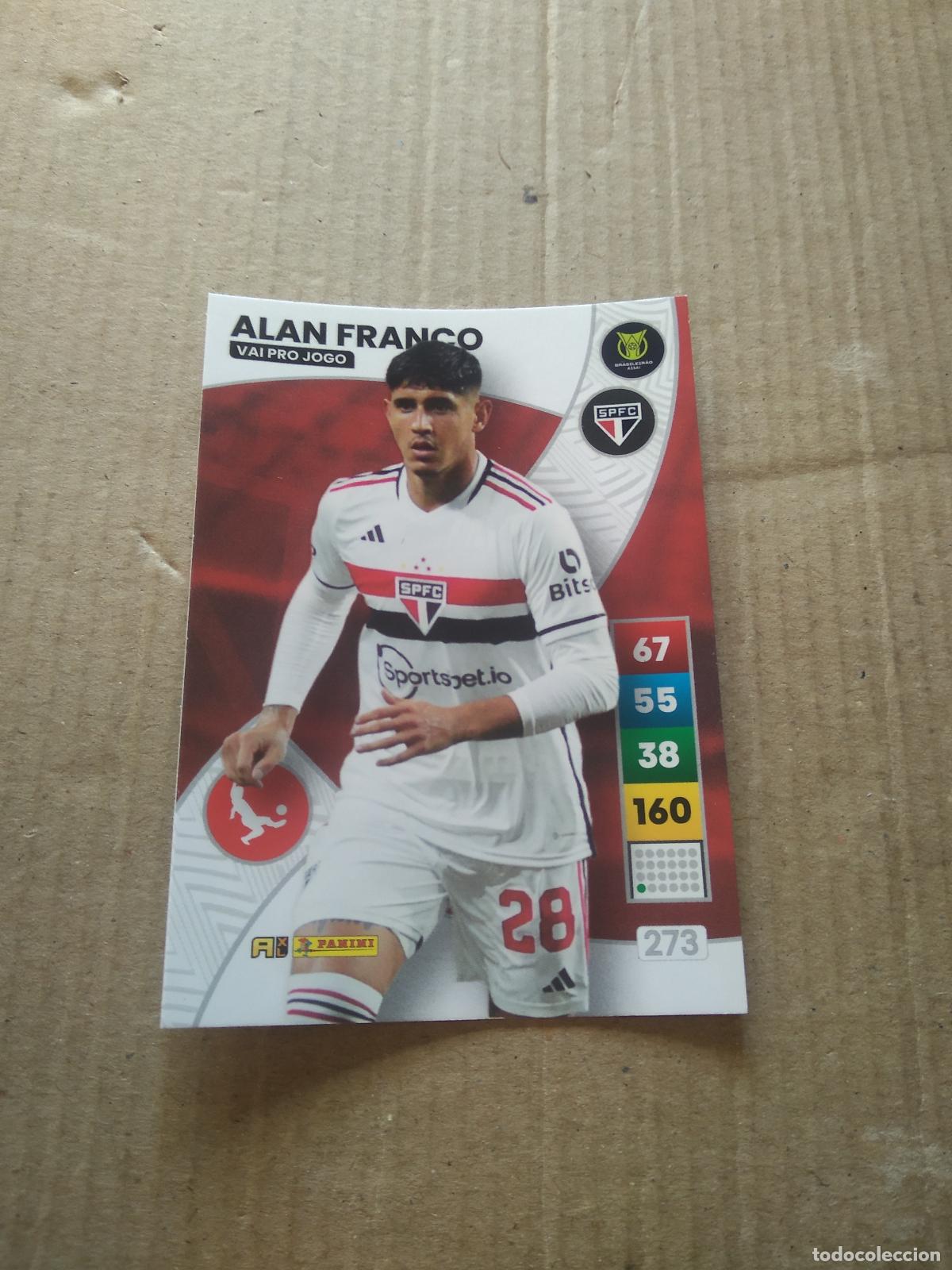 Cromos de Futebol: 273 ALAN FRANCO SAO PAULO CROMO FUTBOL PANINI ADRENALYN LIGA BRASIL 2023 BRASILEIRAO