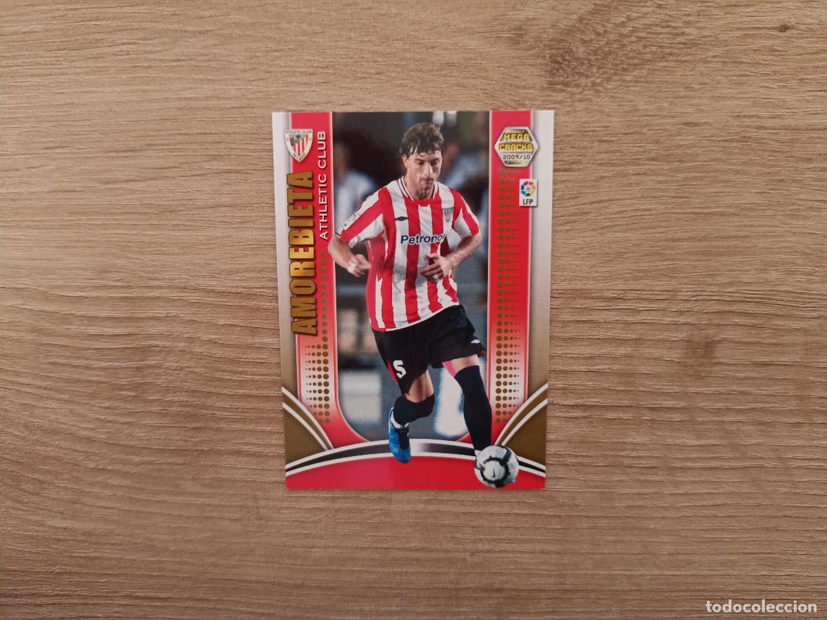 Cromos de f&uacute;tbol: CROMO DE FUTBOL PANINI AMOREBIETA 23 ATHLETIC BILBAO MEGACRACKS 2009 2010 09 10 D726
