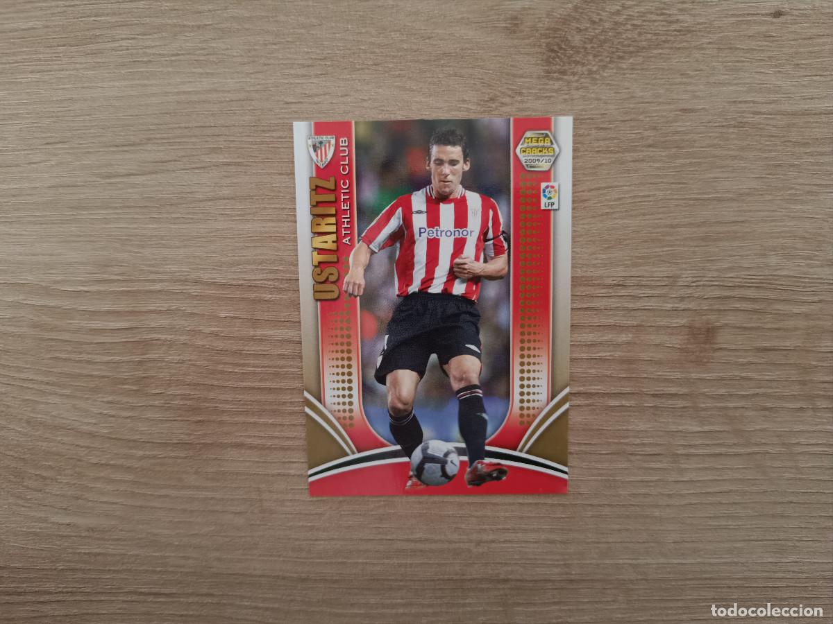 Cromos de f&uacute;tbol: CROMO DE FUTBOL PANINI USTARITZ 24 ATHLETIC BILBAO MEGACRACKS 2009 2010 09 10 D726
