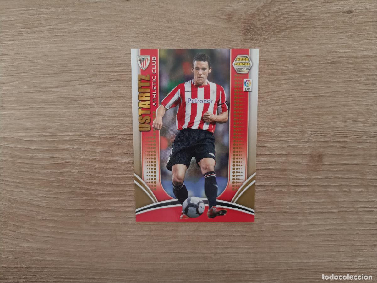 Cromos de f&uacute;tbol: CROMO DE FUTBOL PANINI USTARITZ 24 ATHLETIC BILBAO MEGACRACKS 2009 2010 09 10 D726
