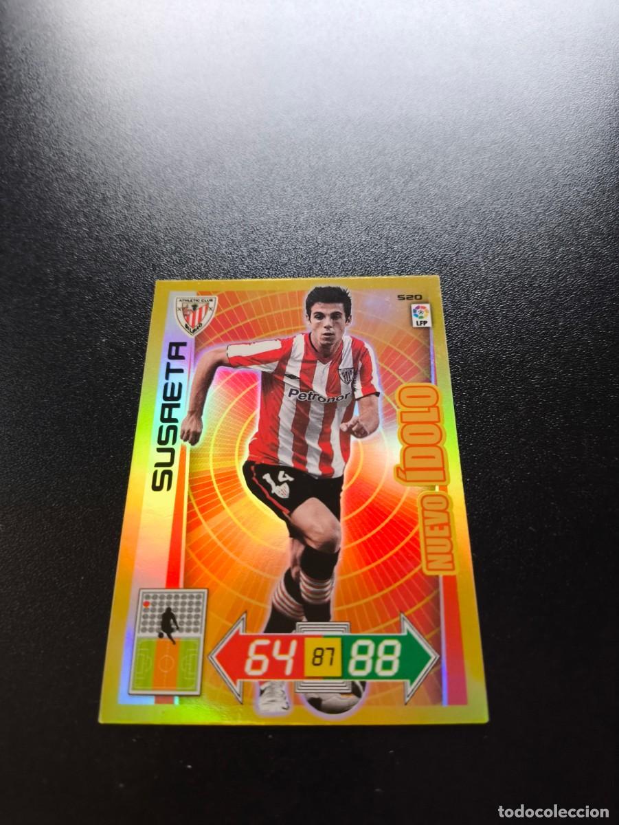Cromos de f&uacute;tbol: 520 SUSAETA ATHLETIC DE BILBAO NUEVO IDOLO PANINI LIGA ADRENALYN TEMPORADA 2012 2013 12 13 NO ESTE