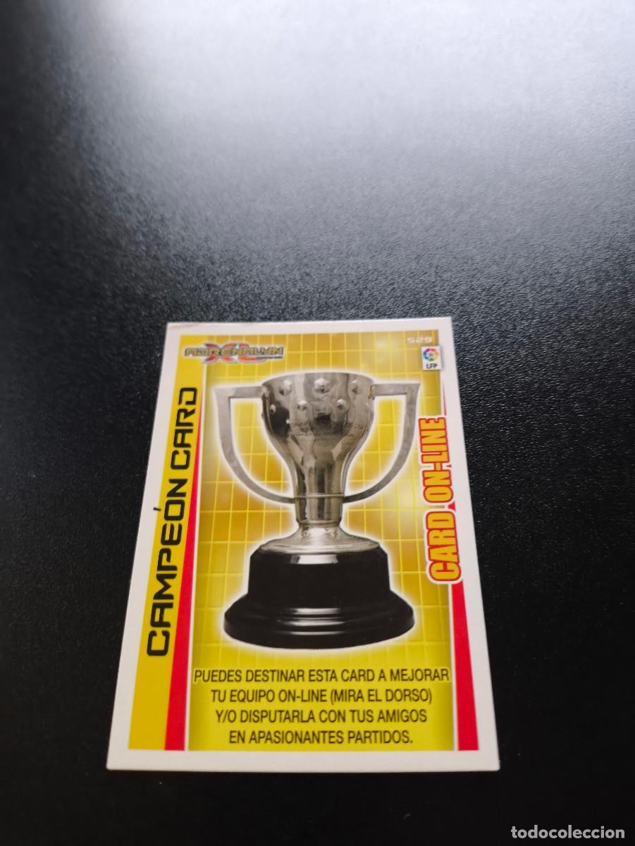 Cromos de f&uacute;tbol: CAMPEON CARD PANINI LIGA ADRENALYN TEMPORADA 2012 2013 12 13 NO ESTE