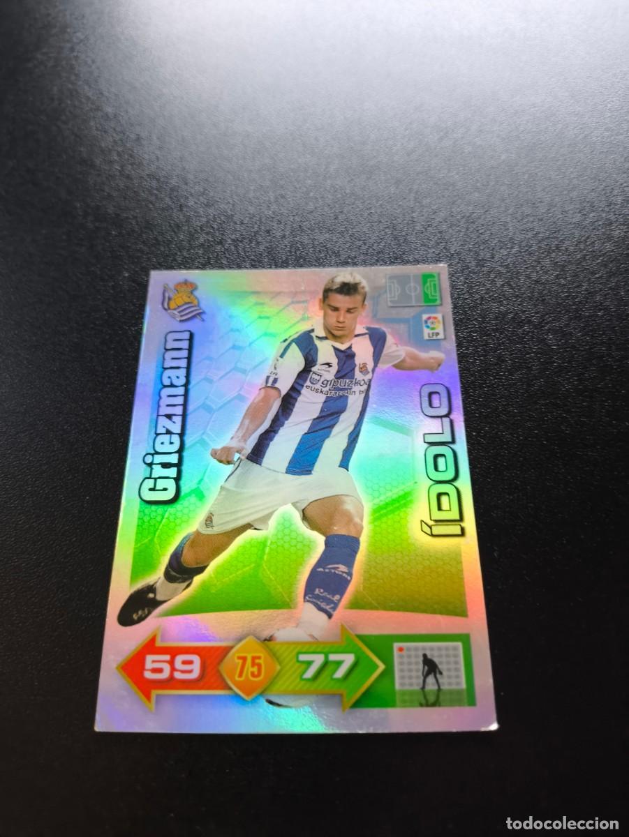 Cromos de f&uacute;tbol: GRIEZMANN REAL SOCIEDAD IDOLO PANINI LIGA ADRENALYN TEMPORADA 2010 2011 10 11 NO ESTE